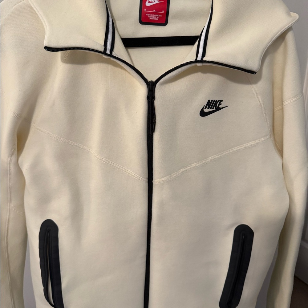 Nike Off-White and Black Track Jacket